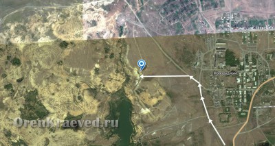 Как проехать Геологический разрез Новокиевского железорудного месторождения (в  отработанном карьере)