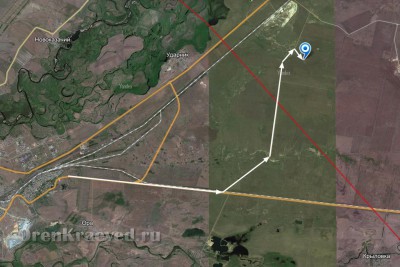 Степные урочища с курганами Три Мара