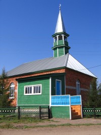 Мечеть в селе Мустафино. Шарлыкский район