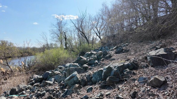 Место предполагаемого расположения Белогорского родника